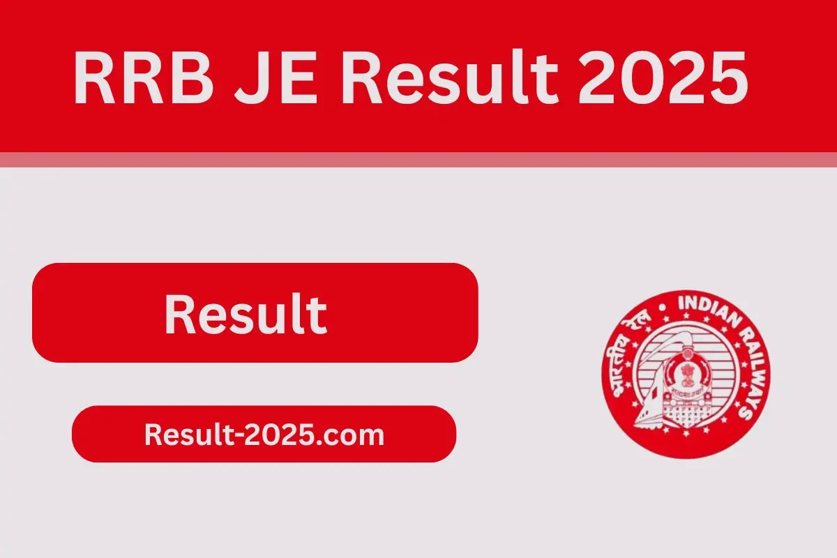 RRB JE Result 2025